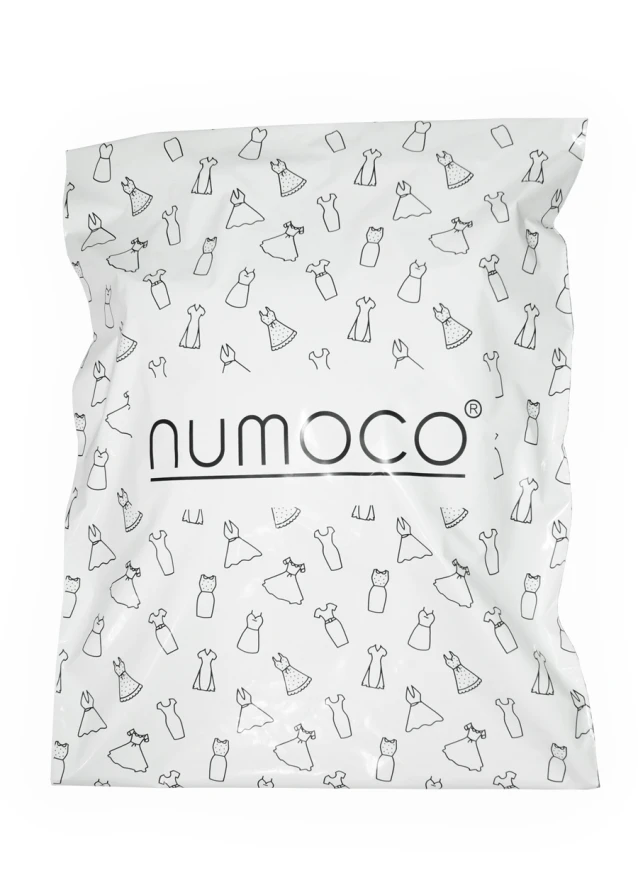 0-7 Velkoplošná transportní taška - bílý lesk + černé logo numoco